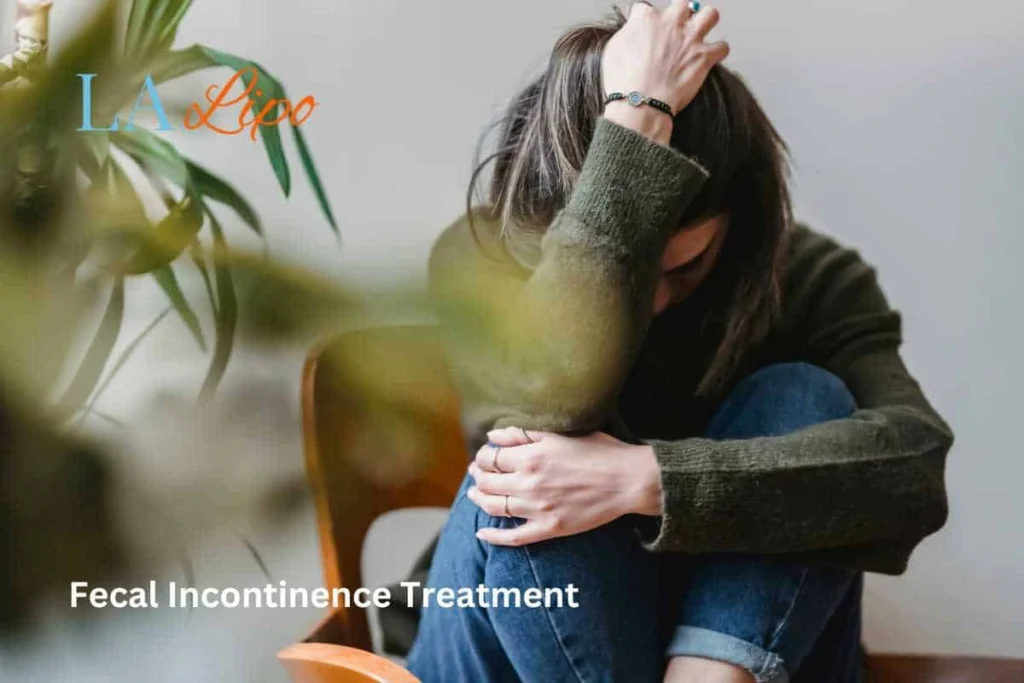 woman worried about fecal incontinence diet Eaton