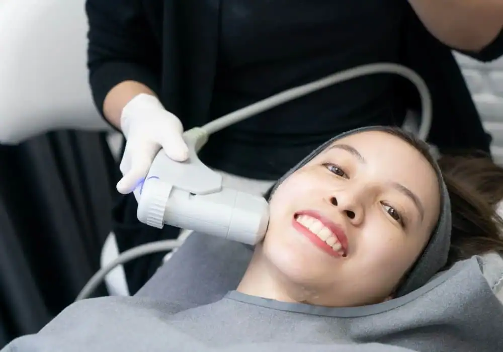 HIFU treatment Eaton in progress