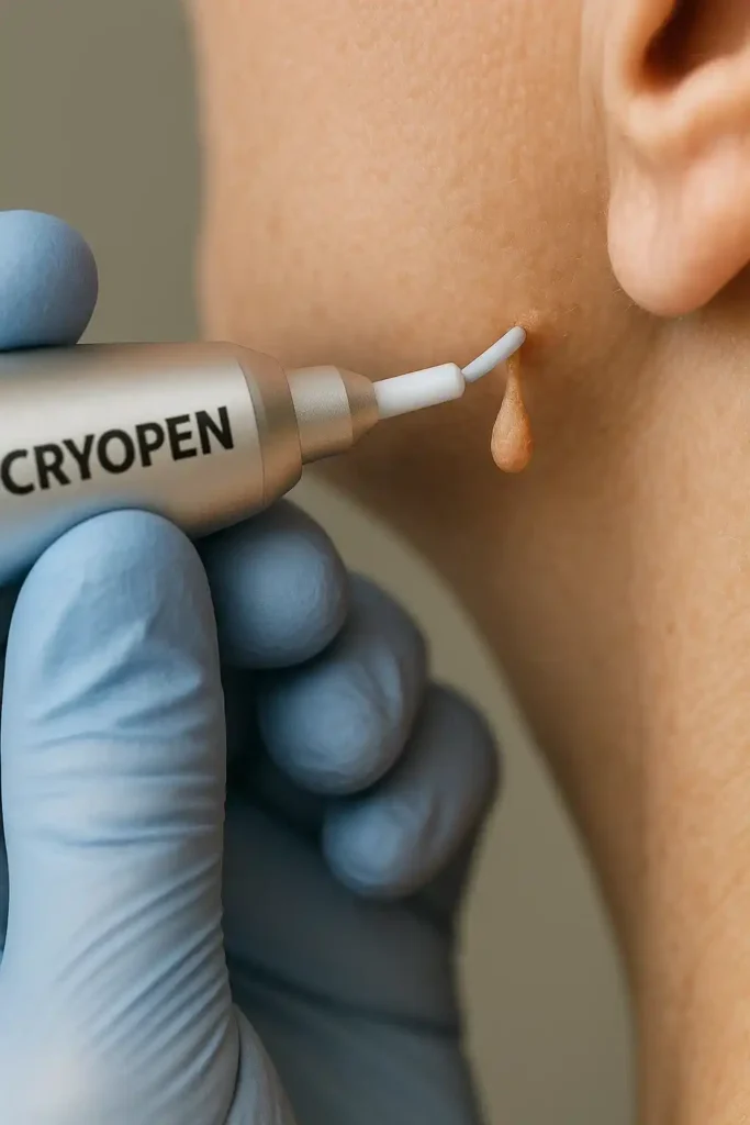 Cryopen for skin tags removal Eaton speak to our team today!