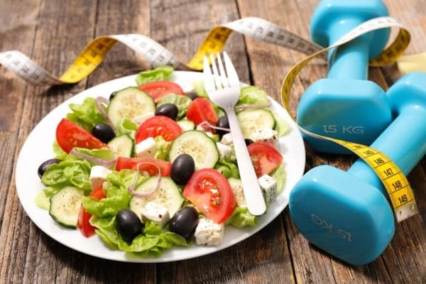 Example of good diet and exercise Eaton
