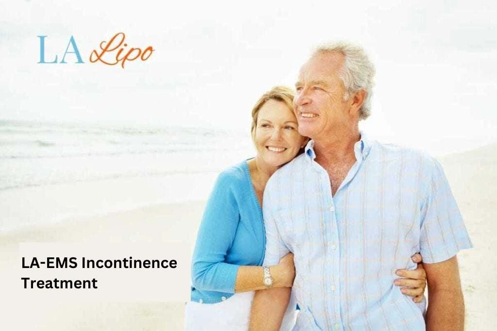 happy couple after treating stress incontinence Eaton speak to our team today.