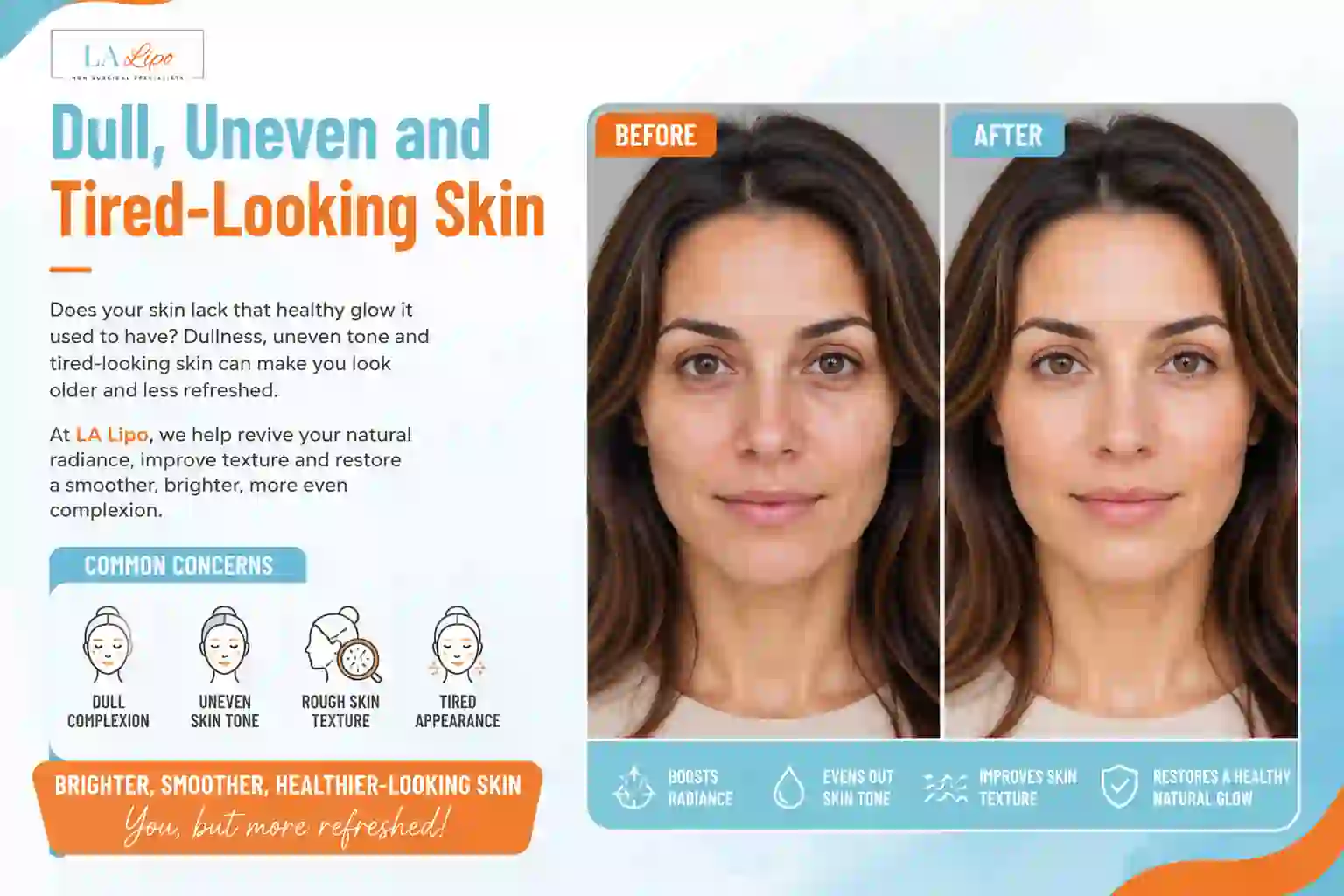 Sign #5: Dull, Uneven and Tired-Looking Skin Eaton