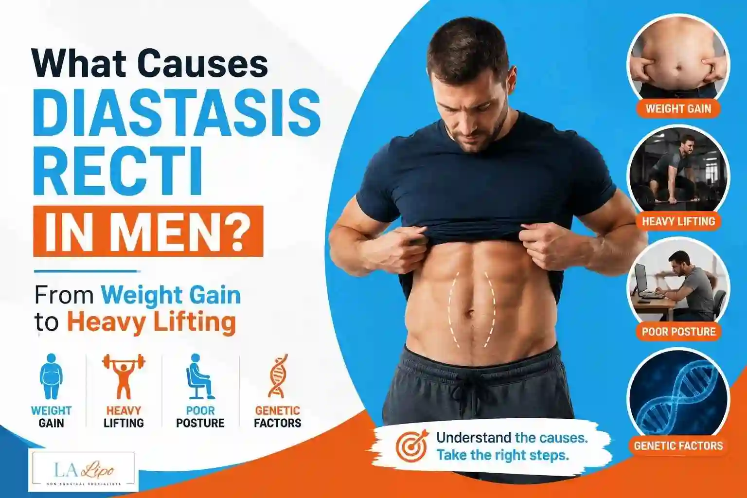 What Causes Diastasis Recti in Men? From Weight Gain to Heavy Lifting Eaton